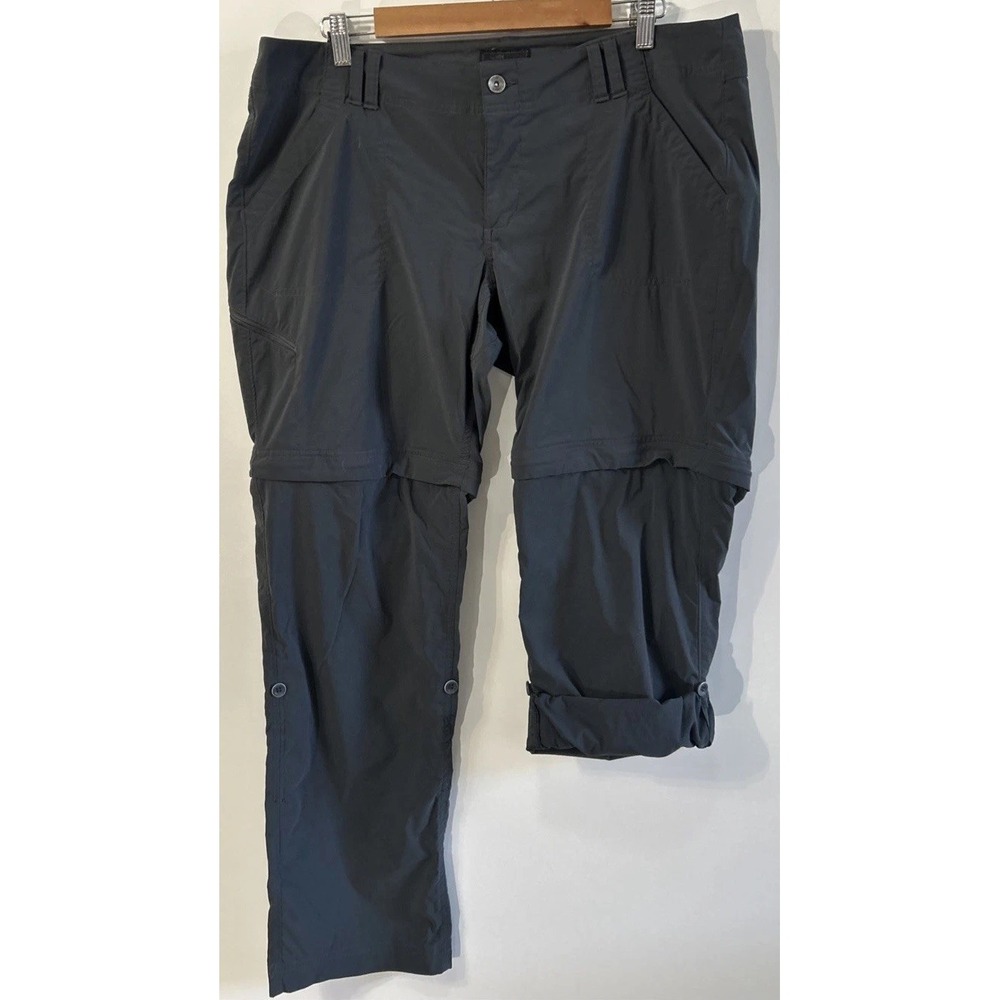 Marmot Women's Zip Off Convertible Pants Sz 14 Nylon Blend Hiking Outdoor Trails